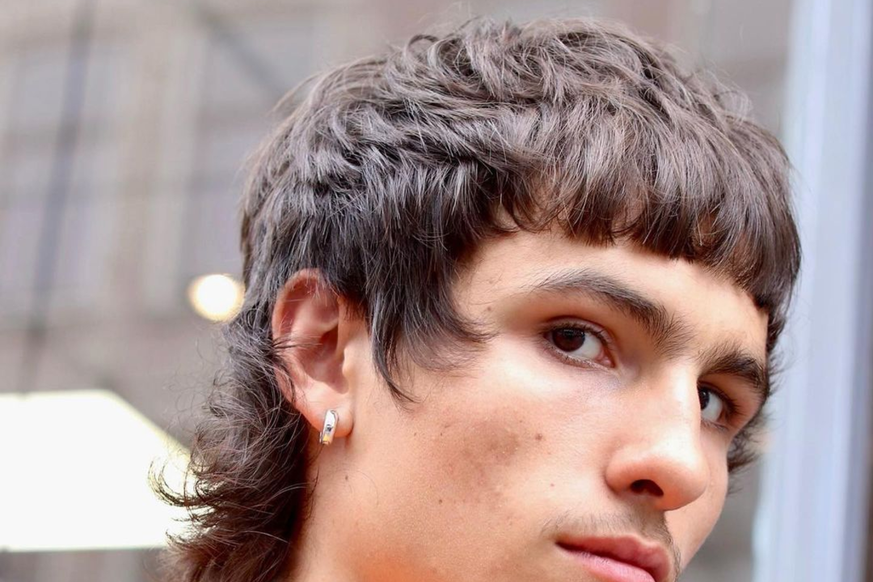 GOOACTION CoolShort Dark Brown Natural Straight Full fringe bangs hairstyle  Hair Style Men Wig : Amazon.in: Beauty